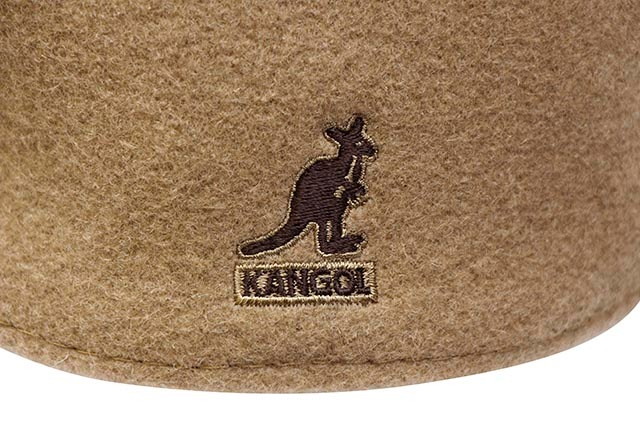 KANGOL WOOL 504 HUNTING CAP (0258BC/CM227:CAMEL)