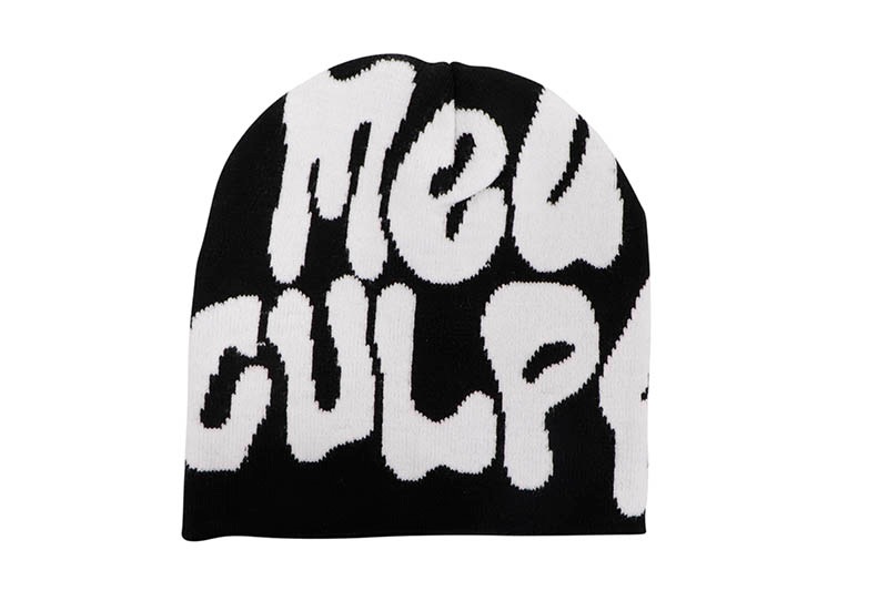 MEA CULPA BEANIE (BLACK/WHITE)