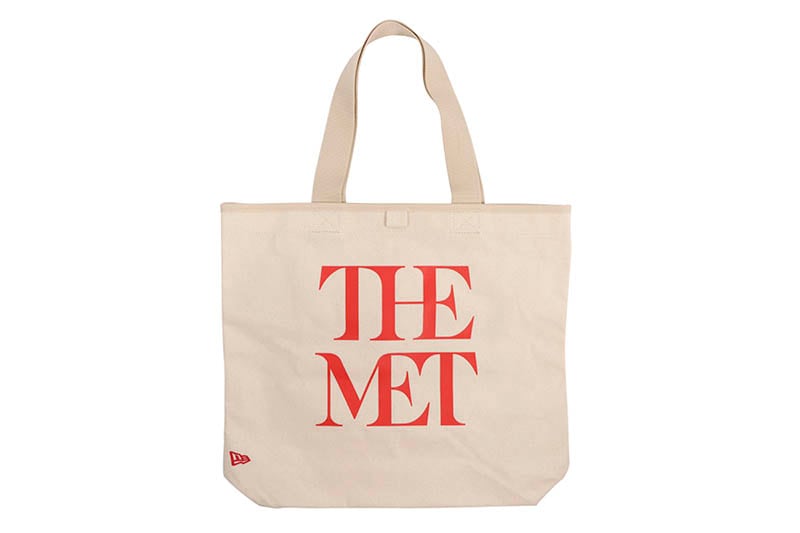 NEW ERA THE MET CANVAS TOTE BAG 14L (IVORY) 14457319