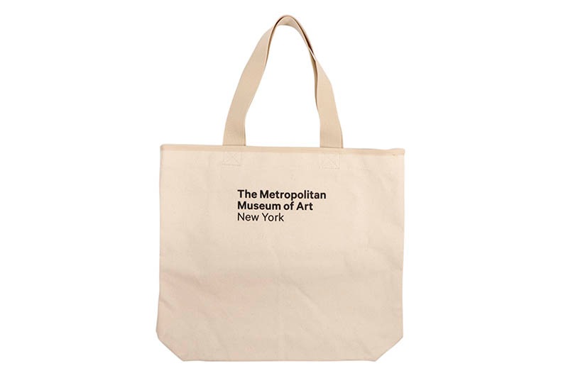 NEW ERA THE MET CANVAS TOTE BAG 14L (IVORY) 14457319