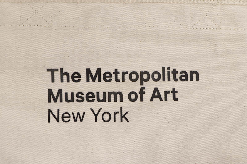 NEW ERA THE MET CANVAS TOTE BAG 14L (IVORY) 14457319