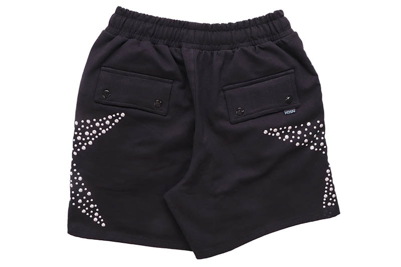 HUDSON OUTERWEAR DREAM STATE FLEECE SHORT (580:BLACK)