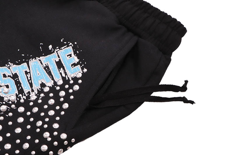 HUDSON OUTERWEAR DREAM STATE FLEECE SHORT (580:BLACK)