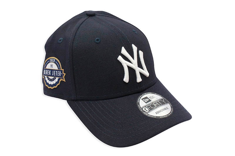 NEW ERA NEW YORK YANKEES 9FORTY ADJUSTABLE CAP (NAVY/DEREK JETER 2020 HALL OF FAME)