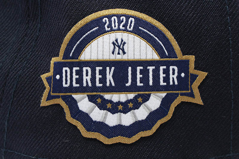 NEW ERA NEW YORK YANKEES 9FORTY ADJUSTABLE CAP (NAVY/DEREK JETER 2020 HALL OF FAME)