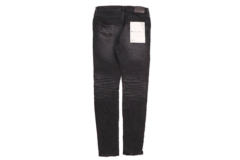 PURPLE BRAND LOW RISE SKINNY JEAN (P001-LXBO423:LUREX REPAIR