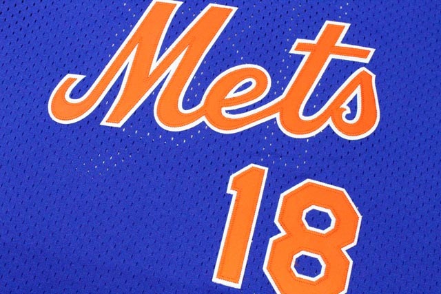 MITCHELL & NESS NEW YORK METS AUTHENTIC MESH BP JERSEY DARRYL