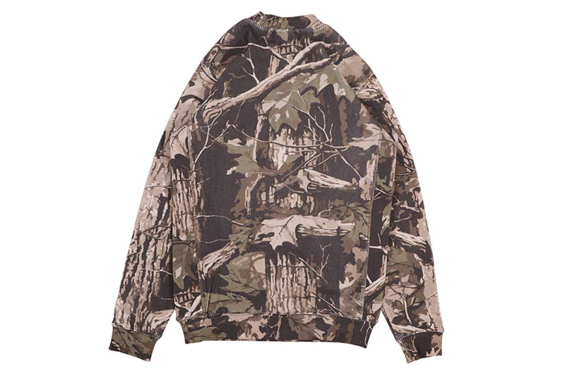 PRO CLUB HEAVYWEIGHT THERMAL CREW NECK (TREE CAMO) 54PC0104