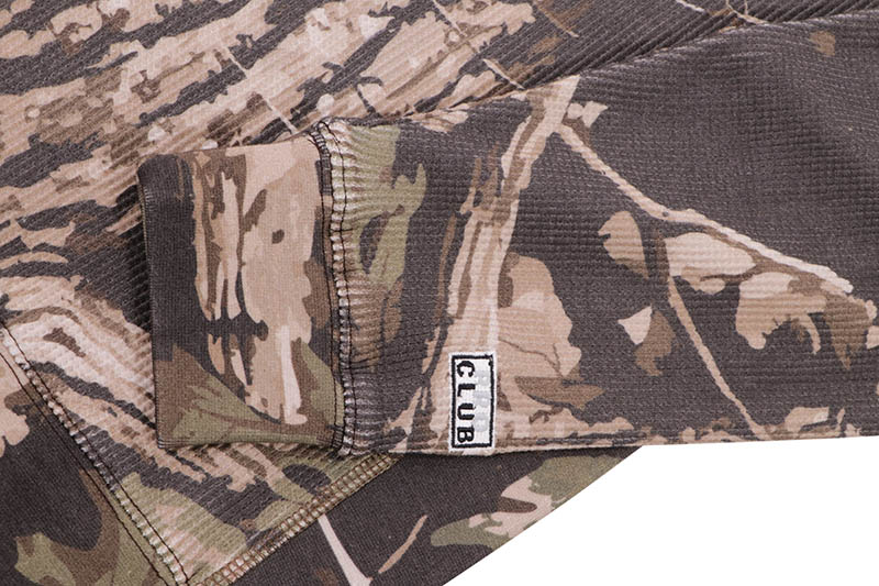 PRO CLUB HEAVYWEIGHT THERMAL CREW NECK (TREE CAMO) 54PC0104