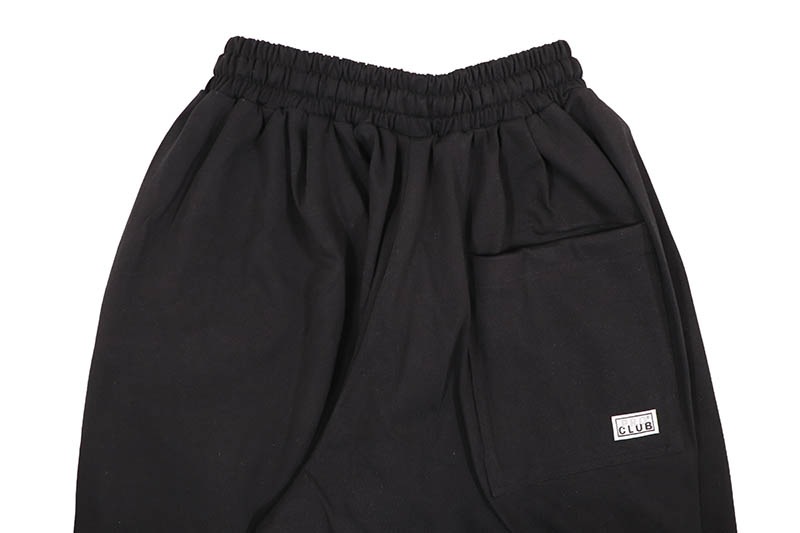 PRO CLUB HEAVYWIDE VOLUME JERSEY PANT (BLACK) 61PC0405
