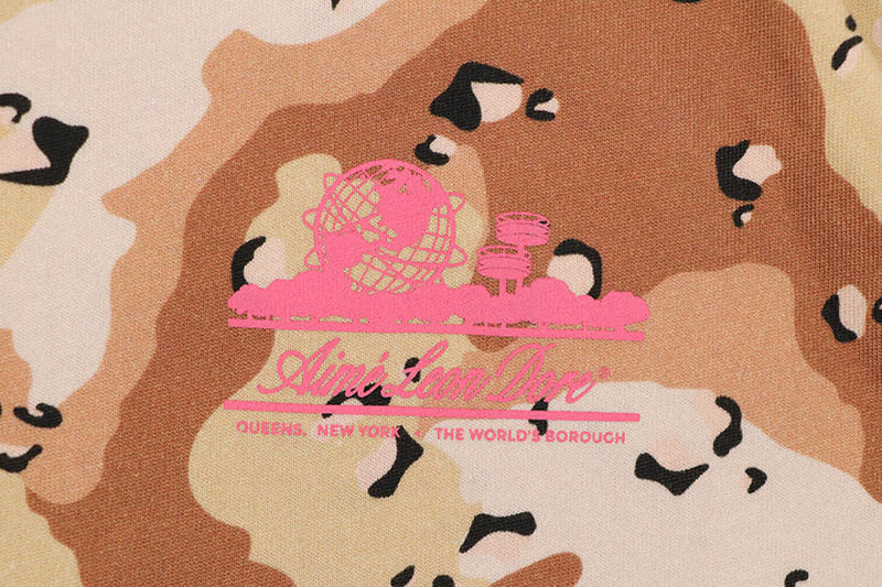 AIME LEON DORE CAMO UNISPHERE T-SHIRTS (DESERT CAMO)