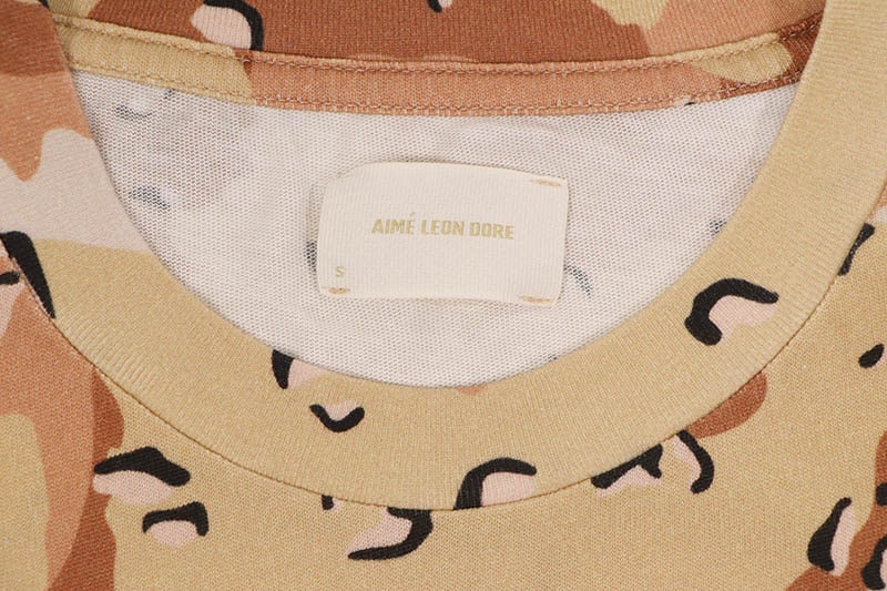 AIME LEON DORE CAMO UNISPHERE T-SHIRTS (DESERT CAMO)