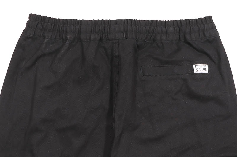 PRO CLUB HEAVYWEIGHT STRETCH TWILL CARGO LOUNGE PANT (BLACK) 15PC0502