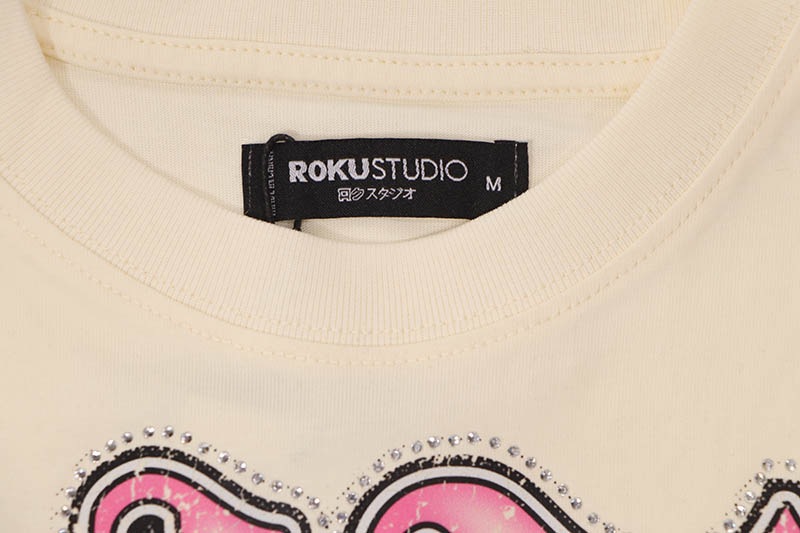 ROKU STUDIO GRIND MODE TWOFER LONG SLEEVE TEE (RK1481962:EGGSHELL)