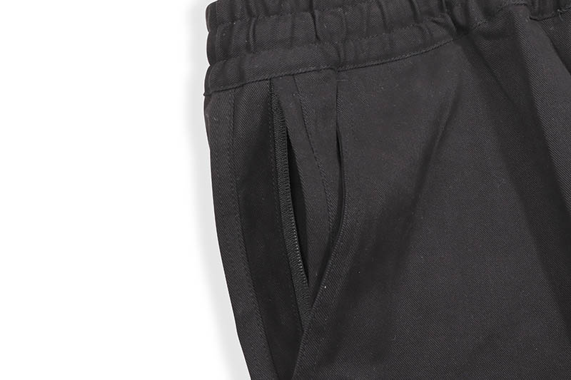 PRO CLUB HEAVYWEIGHT STRETCH TWILL CARGO LOUNGE PANT (BLACK) 15PC0502