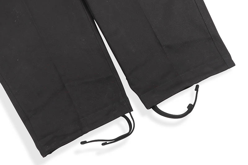 PRO CLUB HEAVYWEIGHT STRETCH TWILL CARGO LOUNGE PANT (BLACK) 15PC0502