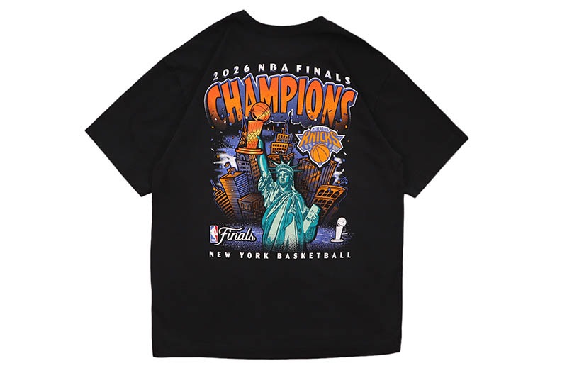 47 2026 NBA FINALS CHAMPIONS T-SHIRTS (BLACK) | Category,TOPS,S/S
