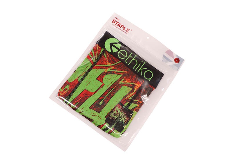 ETHIKA THE WALL STAPLE BOXER BRIEFS (MSUAAE2606-GRN)