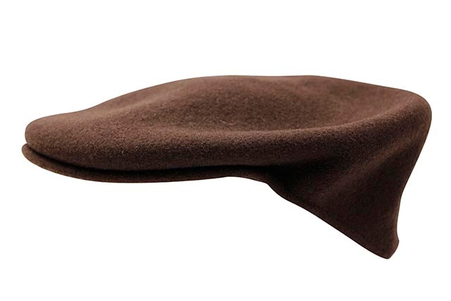 KANGOL WOOL 504 HUNTING CAP (0258BC/TB274:TOBACCO)