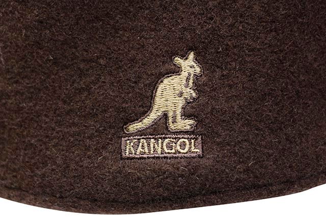 KANGOL WOOL 504 HUNTING CAP (0258BC/TB274:TOBACCO)