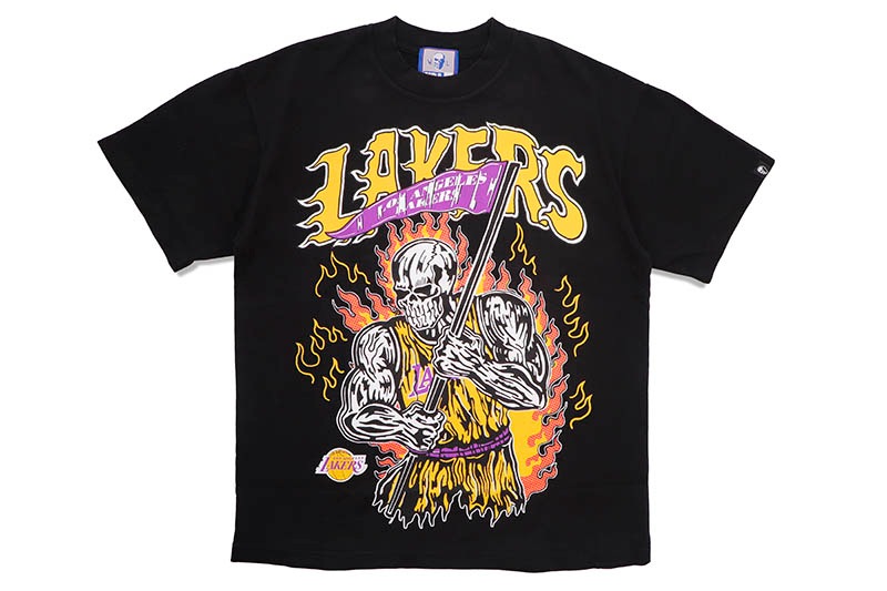 WARREN LOTAS LOS ANGELES LAKERS TEE (BLACK)