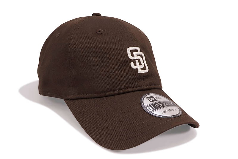 NEW ERA SAN DIEGO PADRES 9TWENTY CHAIN STITCH ADJUSTABLE CAP (WALNUT) 14307620