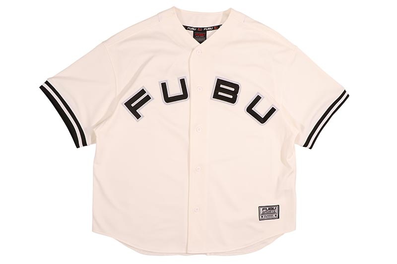 FUBU BASEBALL SHIRT (FAM-51714:WHITE)