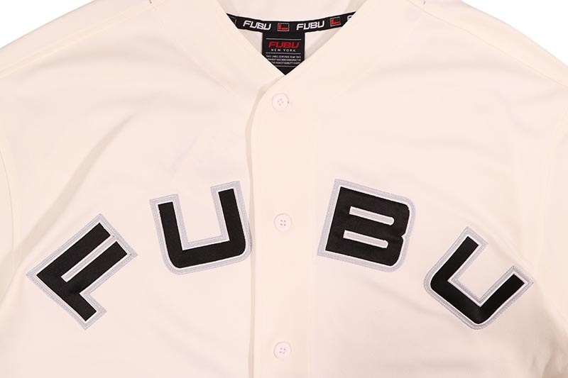 FUBU BASEBALL SHIRT (FAM-51714:WHITE)