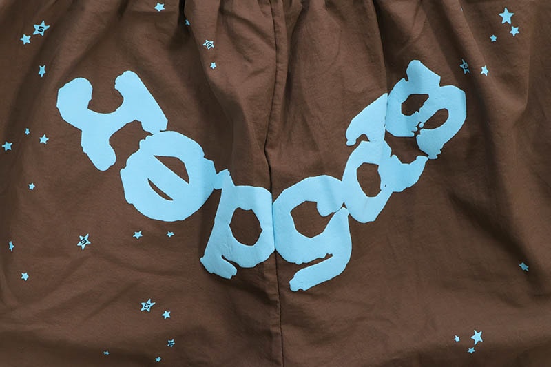 SP5DER OG WEB DOUBLE LAYER SHORT (BROWN) | Brand,S-Z,SP5DER