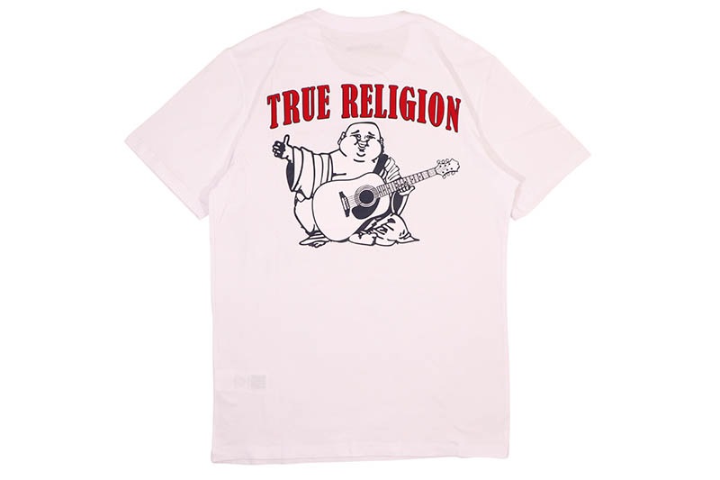 TRUE RELIGION BUDDHA LOGO TEE (M4O8U24JV7:WHITE)