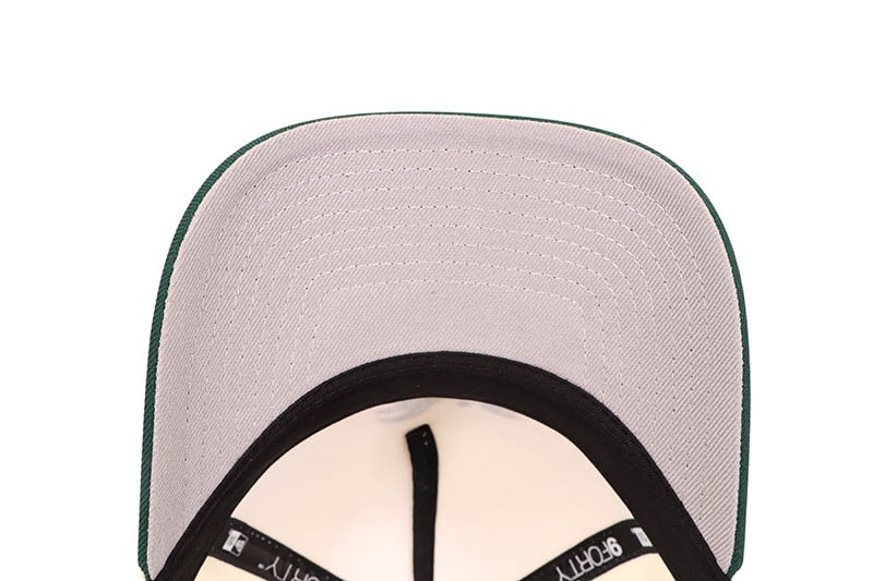 NEW ERA OAKLAND ATHLETICS 9FORTY AF ADJUSTABLE CAP (RICKEY HENDERSON FIELD SIDE PATCH/GREY UNDER VISOR/CHROME DARK GREEN)