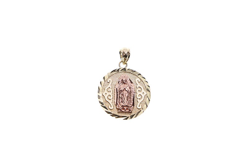 VIRGIN MARY OVAL CHARM