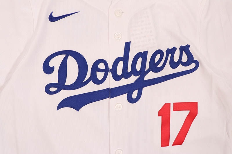NIKE MLB LOS ANGELES DODGERS HOME LIMITED PLAYER JERSEY (LM25-LDHO-LD9-HU4:SHOHEI OHTANI/#17/WHITE)