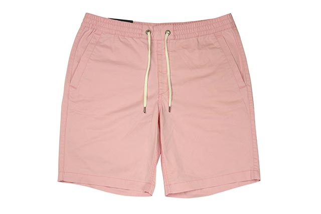 POLO RALPH LAUREN CLASSIC-FIT COTTON EASY SHORTS(PINK)