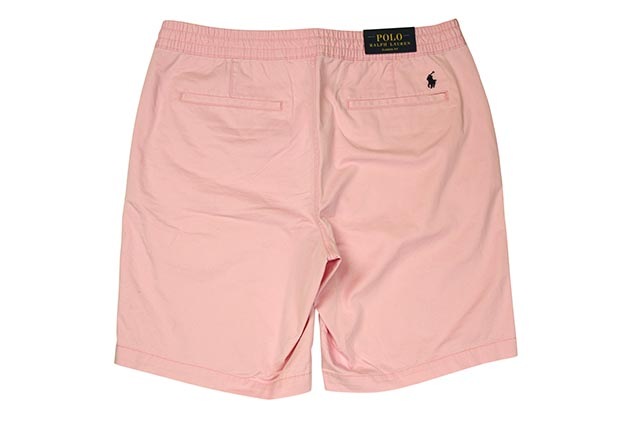 POLO RALPH LAUREN CLASSIC-FIT COTTON EASY SHORTS(PINK)