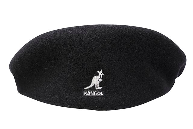 KANGOL WOOL 504 HUNTING CAP (0258BC/BK001:BLACK)