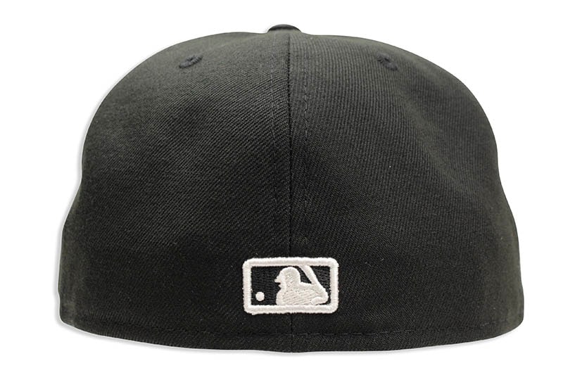 NEW ERA SAN FRANCISCO GIANTS BASIC 59FIFTY FITTED CAP (BLACK/WHITE)