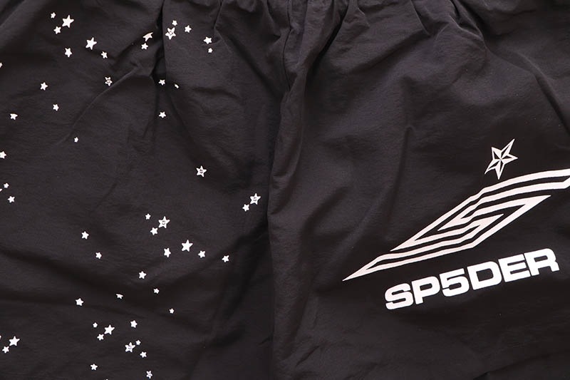 【新品】Sp5der Pro Double Layer ショート パンツ BLACK SP5DER PRO DOUBLE LAYER NYLON SHORT | SP5DER | KING SPIDER