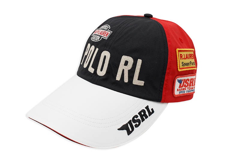 POLO RALPH LAUREN POLO RACING CAP (710823516001:BLACK MULTI)