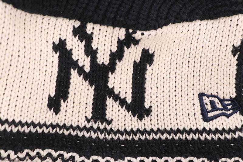 NEW ERA NEW YORK YANKEES KNIT BUCKET (NAVY/CHROME) 14667668