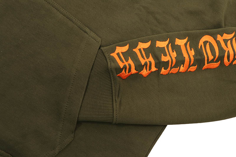FOCUS HEARTLESS CROPPED HOODIE & STACKED JOGGER SET (80559:OLIVE)