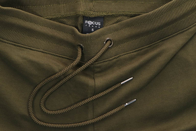 FOCUS HEARTLESS CROPPED HOODIE & STACKED JOGGER SET (80559:OLIVE)
