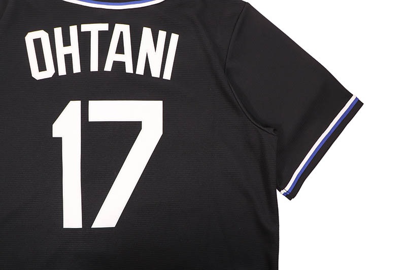 NIKE LOS ANGELES DODGERS TEAM CARBON REPLICA PLAYER JERSEY (RP26-0HM8-LD9-NNH:SHOHEI OHTANI/#17/BLACK)