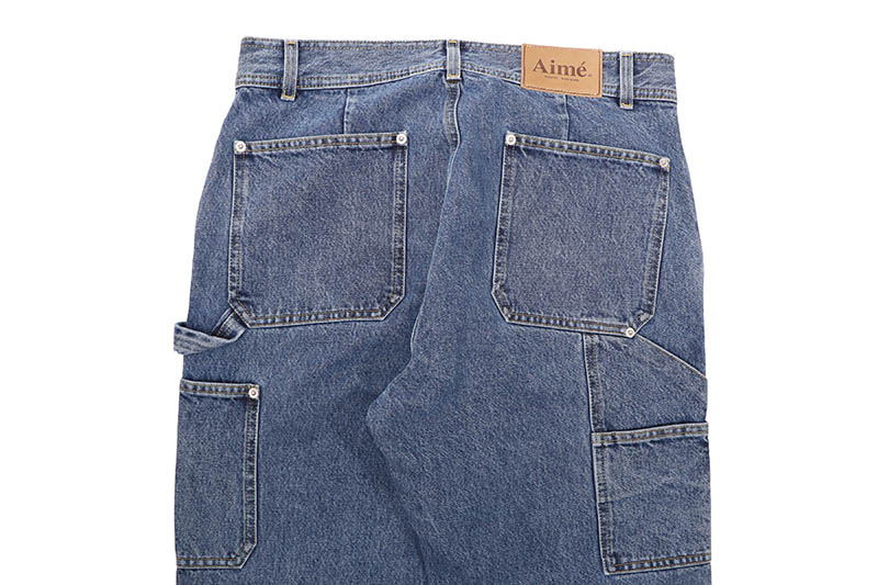 AIME LEON DORE DENIM CARPENTER PANTS (MID WASH) | Brand,A-F,AIME
