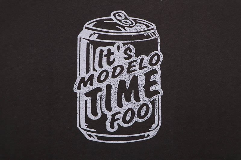 STREET WEAR SUPPLY IT'S MODELO TIME FOO T-SHIRT (BLACK)