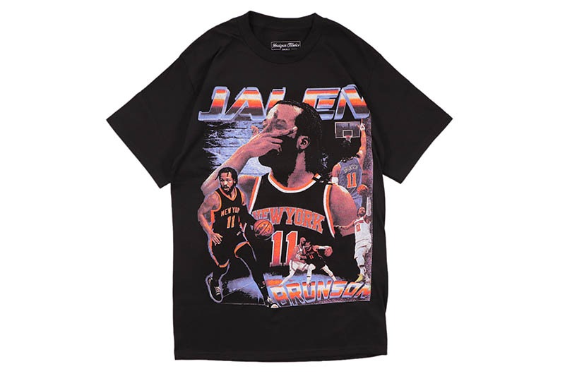HEADGEAR CLASSICS JALEN BRUNSON#4 T-SHIRTS (BLACK)
