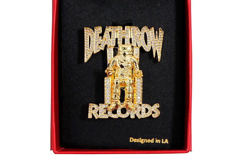 DEATH ROW RECORDS  KING ICE - DEATH ROW MONEY CLIP (NKX14021:14K GOLD)