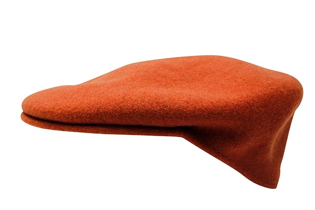 KANGOL WOOL 504 HUNTING CAP (0258BC/FO608:FIRE OPAL)