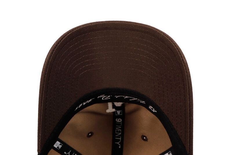 NEW ERA LOS ANGELES DODGERS 9TWENTY ST. VALENTINE'S DAY ADJUSTABLE CAP (KHAKI/WALNUT) 14490395