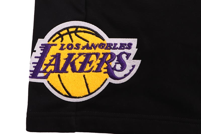 PRO STANDARD LOS ANGELES LAKERS RETRO CLASSIC SHORT (BLL356004-BLK:BLACK)